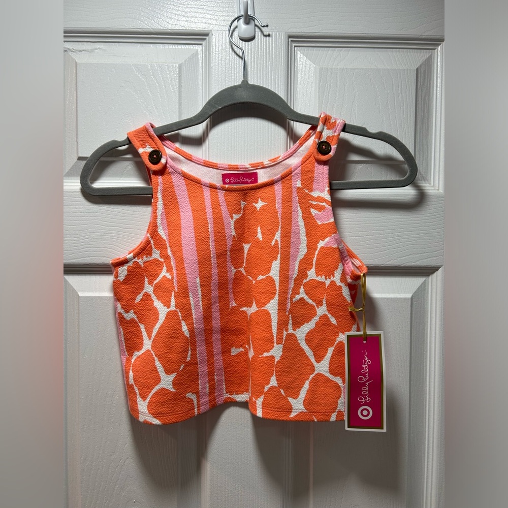 NWT Lilly Pulitzer for Target Girls Top Size L (12/14) in Giraffing Me Crazy